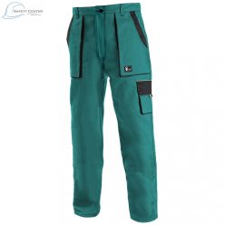   Pantaloni de lucru de talie pentru femei Canis Luxy Elena verde-negru