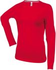 Kariban KA383 LADIES' LONG SLEEVE CREW NECK T-SHIRT