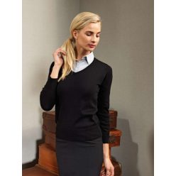 Premier PR696 LADIES' V-NECK KNITTED SWEATER