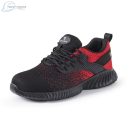 Adidasi de protectie Texo Fly Red cu bombeu metalic