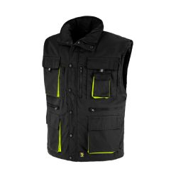 Vestă îmblănită de iarnă Rip-Stop Procera Skarver Black