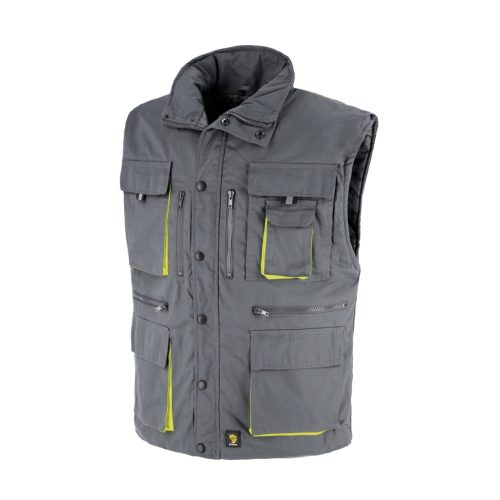 Vestă îmblănită de iarnă Rip-Stop Procera Skarver Grey Mărimea XXL