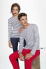 SOL'S SO01403 MARINE WOMEN LONG SLEEVE STRIPED T-SHIRT