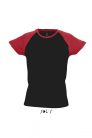 Sol's SO11195 MILKY WOMEN'S 2-COLOR RAGLAN SLEEVES T-SHIRT