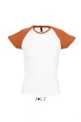 Sol's SO11195 MILKY WOMEN'S 2-COLOR RAGLAN SLEEVES T-SHIRT