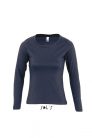 Sol's MAJESTIC - WOMEN'S ROUND COLLAR LONG SLEEVE T-SHIRT